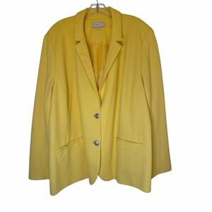 Talbots Women's Cotton Blazer Size 2X